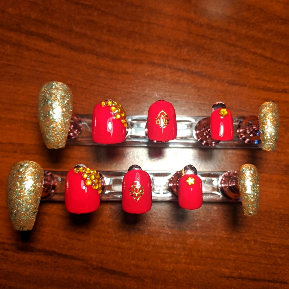 New Handmade Artificial Press On Nails